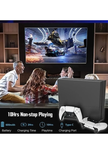 T29 P4 Plus Bluetooth Titreşimli Ps4/ps5 Uyumlu Pc Telefon Joystick Kablosuz Oyun Kolu