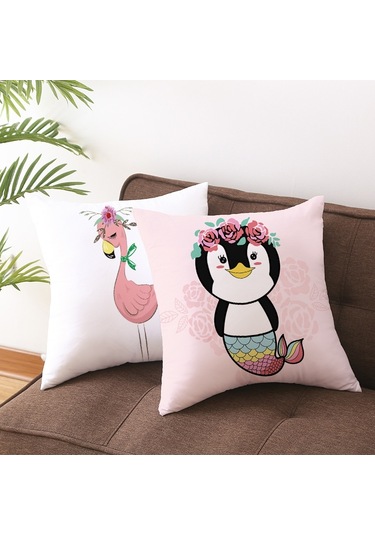 Sones Yastık Kılıfı Kanepe Yastığı Yastık Tutucu Ev Dekorasyonları, Yastık Çekirdeği Yok, Boyut: 45x45cm Tpr020-30