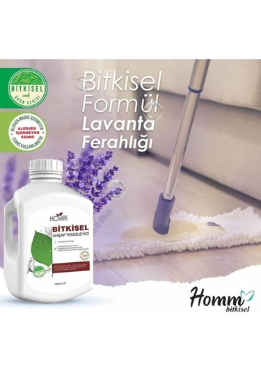 Homm Bitkisel Clean Bitkisel Ahşap Temizleyici 1000 Ml Ntrlht