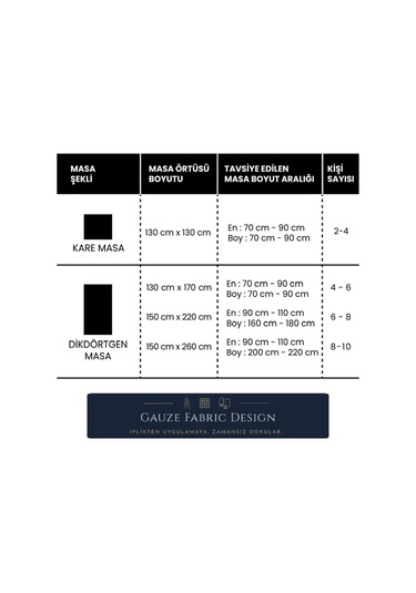 Keten Dokulu Füme Masa Örtüsü Zengin Renk Seçenekli Siyah