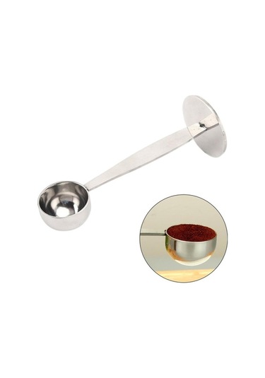 Trendooze Homyl Espresso Kaşık Mutfak Aleti Gümüş Renkli Ölçüm Kaşığı Gümüş