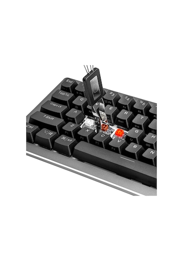 Cooler Master CK720 Beyaz Switch Kablolu RGB Mekanik Oyuncu Klavye