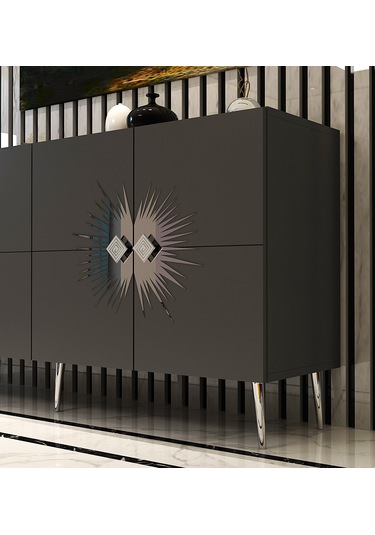 Nidact Kb150 Konsol Antrasit-gümüş