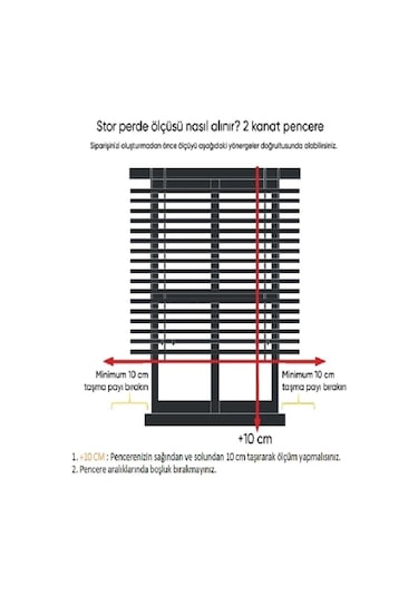 Networkavm Ekru Etek Dilimli Stor Perde230 X 223 Ekru