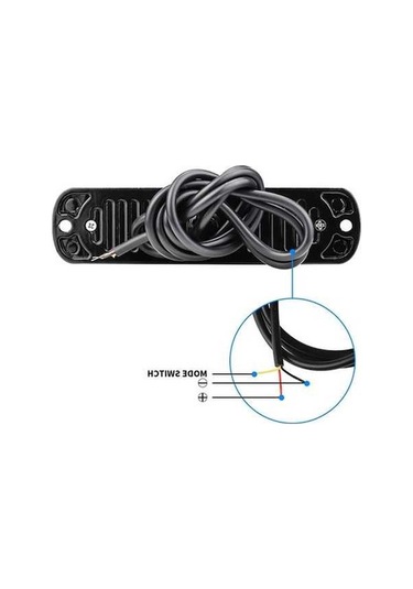 Ulzyvf Siyah Su Saati Reedark Pazly Ömür Nr Mod, Led Işıklı Ip65, Çok Fonksiyonlu 12-24v 50.000 Siyah