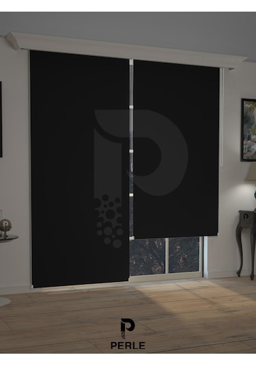 Siyah Blackout Stor Perde Tam Karartma Yüksek Kalite Superblackout Siyah