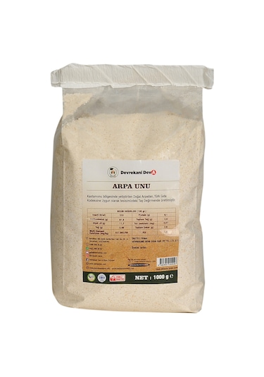 Taş Değirmen Kastamonu Arpa Unu 1 Kg