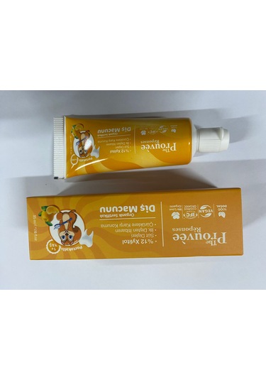 The Prouvée Réponses Organik Bebek & Çocuk Diş Macunu Portakallı 35 ML