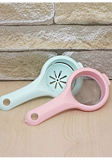 Periboia Yumurta Akı Ayırıcı Ve Çay Süzgeci 2li Set Karışık