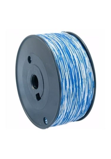 2x0,50 Mm Zil Teli Kalaylı Mavi/beyaz 4,50 Metre Parça