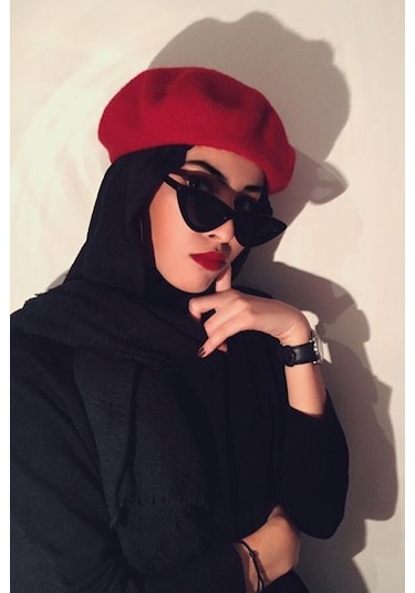 Elif İç Giyim Fransız Keçe Bordo Ressam Bere Bordo