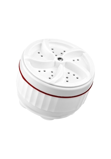 Usb Geri Şarjlı Minik Ultrasonik Yıkama Cihazı, Süspansiyon Çanta İle, Giyim, Çorap Ve Bebek Giysisi İçin Uygun Beyaz Beyaz