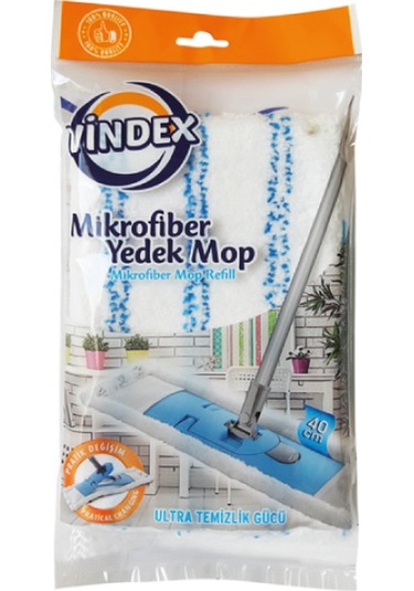 Vindex Mikrofiber Etkin Yer Temizlik Sistemi Yedek