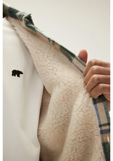 Bad Bear Thomas Yeşil Kareli Erkek Oduncu Gömlek Ceket-yeşil Yeşil