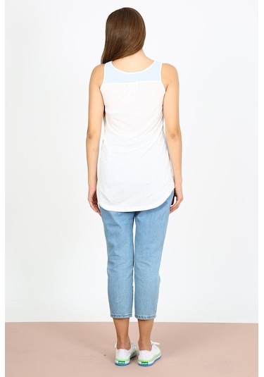 Alexandergardı Cep Detaylı Çizgili Bluz (B21-32201)