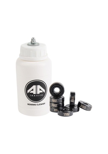 Kaykay Rulmanlar Temizleme Kiti Rulmanlar 608 Rs Rulmanlar İle Temizleyici Beyaz - Siyah