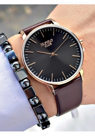 Jg. Polo Clup Jpc.0725 Erkek Kol Saati Rose Gold