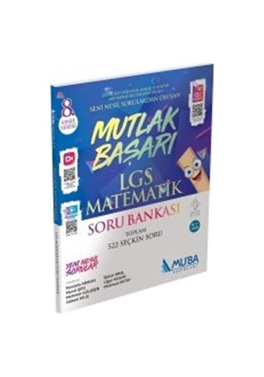 Muba Yayınları 8. Sınıf LGS Mutlak Başarı Matematik Soru  Bankası