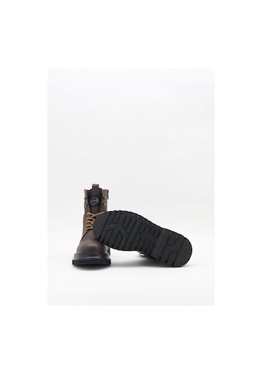Harley Davidson Dearie Erkek Bot Brown / Baskılı Deri