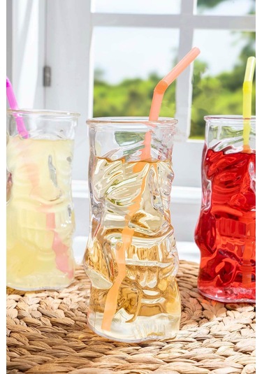 Cam El Yapımı Tıkı Kokteyl Bardağı 290 Ml 1 Adet
