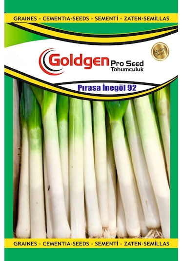 Goldgen İnegöl Pırasa Tohumu 1 Paket