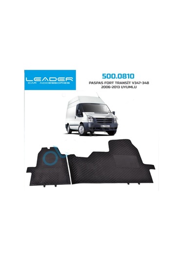 Ford Transit V347-348 Kasa 2006-2013 Için Uyan Kauçuk Rulo Paspas