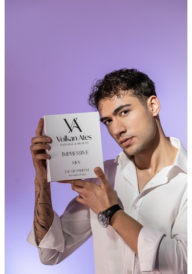 Volkan Ates Natural & Beauty Impressive Erkek Parfüm 100 Ml Aromatik - Odunsu