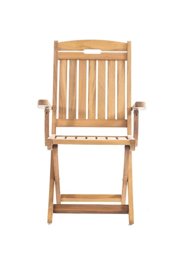 Rehome Maya İroko Kollu Sandalye Kahverengi