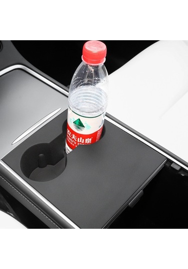 Tesla Model 3 / Y Silikon Bardak İçecek Tutucu Siyah