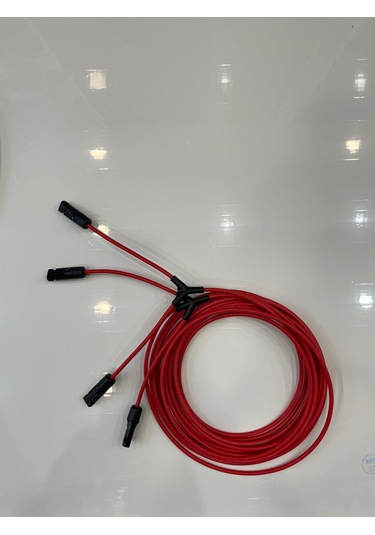 5 + 5 Metre 4 Lü Mc4 Solar Konnektör 4 İn 1 Kablolu Paralelleme