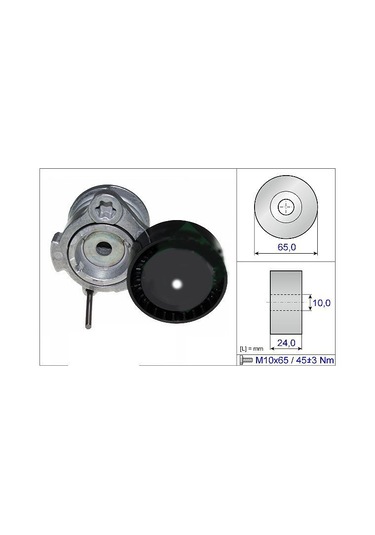 GATES T39239 ALTERNATÖR GERGİ RULMANI CRUZECAPTIVAANTARAEPICA 2,0