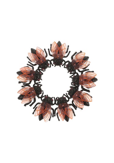 Plastik Heykel Masaüstü Süsü Ağustos Böceği Heykelciği Açık Bahçe