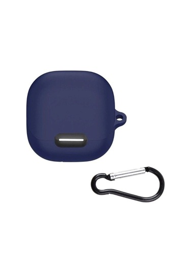 Soundcore Liberty 4 Nc Uyumlu Kılıf Mat Kancalı Silikon Lacivert 4 Ay Belirtilmemiş Belirtilmemiş Cn Diğer