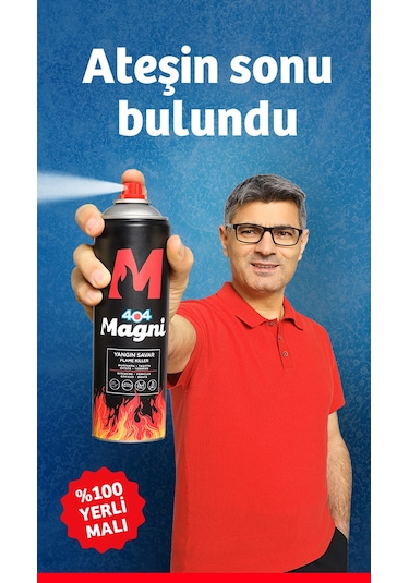 404 Magni Yangın Söndürücü Sprey 500 ML 2'li