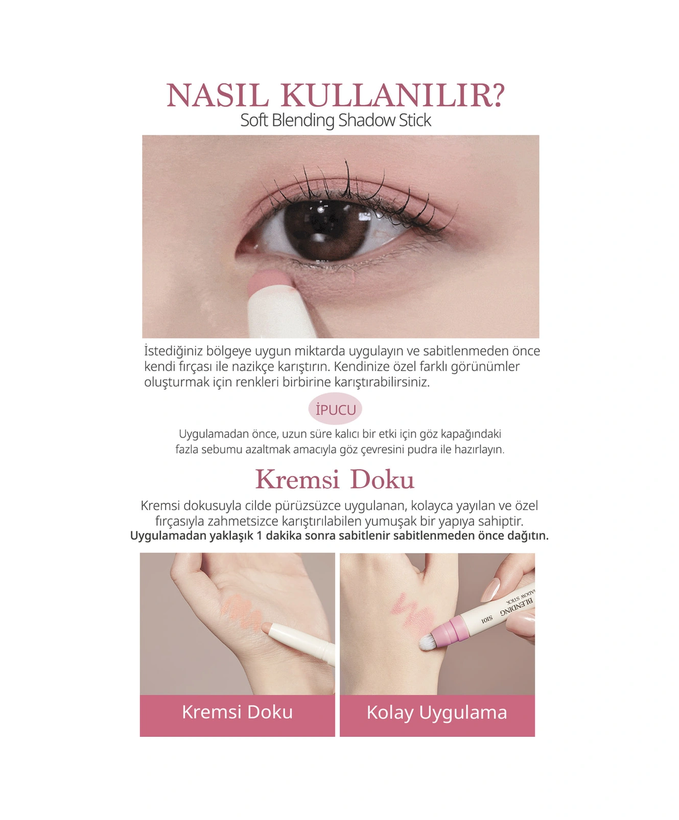 Clio Soft Blending Shadow Stick S102 Favorite Peach