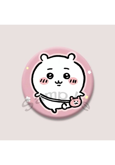 Sevimli Chiikawa Rozeti Karikatür Animasyon Periferik Yaka Iğneler Teneke Yuvarlak 32mm Style 23 32mm Çok Renkli
