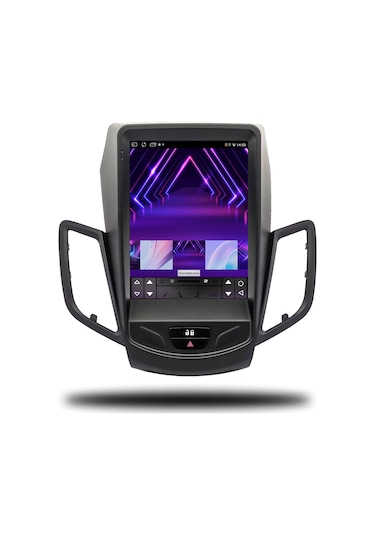 Carplayer Ford Fiesta Tesla 2009-2012 Uyumlu Android Multimedya 6gb Ram 128gb Hafıza