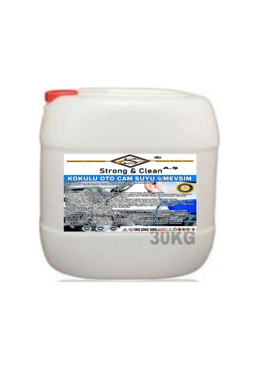 Oto Cam Suyu Kokulu 30Kg -4 Mevsim N11.1923