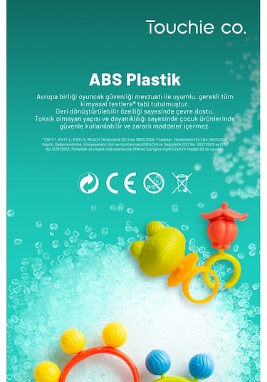 Touchie Co. 169 Parça Plastik Takı Yapım Seti Kız Çocukları Için