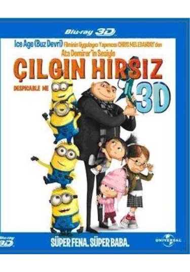 Despicable Me - Çılgın Hırsız 3D Blu-Ray