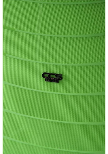 Ççs 5263 Polipropilen Battal Boy Valiz Fıstık Yeşil