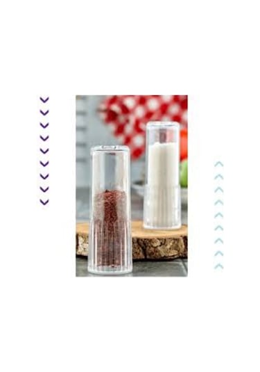 2'li Tuzluk Karabiberlik Şeffaf Pleksi