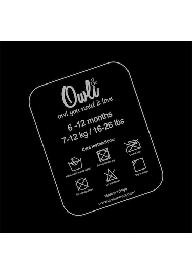 Owli Swimwarm Üşütmeyen Bebek Mayosu Neon Sarı - Siyah 001