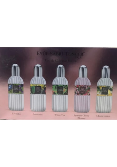 Eyüp Sabri Tuncer Çanta Boy 16 Ml 5 Li Cam Şişe Kolonya Set 2 Koku Est 16Ml 5Li