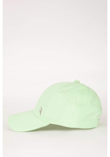Defacto Kadın Pamuklu Cap Şapka N6472az24smgn157 Yeşil