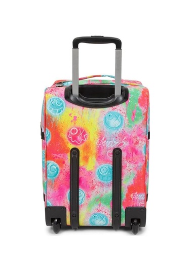 Eastpak Transit'r S Kabin Boy Çekçekli Tekerlekli Valiz 3o9 Çok Renkli