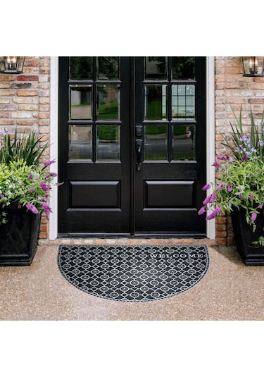 Myfloor Gri Welcome Yazılı Toz Ve Çamur Sıyırıcı Kauçuk Kapı Önü Paspası