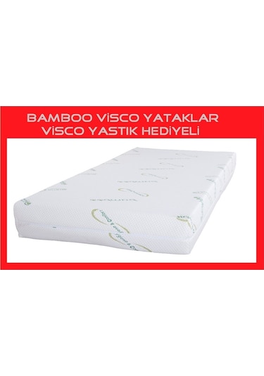 Yatakmerkezi Bambo 90X190 Visco Yatak Tek Kişilik Yatak