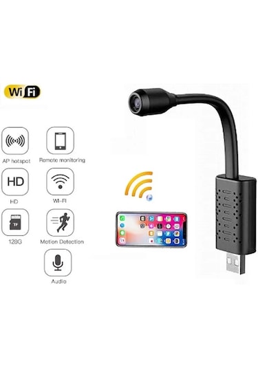 Kamera V380 Usb Wifi Destekli 7/24 Uzaktan İzleme
