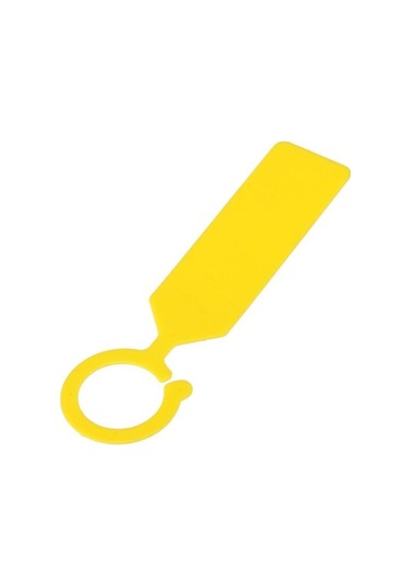 Trendooze Homyl 100 Adet Pp Sera Etiketi Sarı Bitki Bahçe Daire